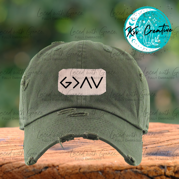 God Is Greater Than The Highs And Lows (Symbols) Hat